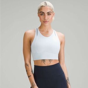 Lululemon Everlux Mesh-Back Train High Neck, Longline, C/D Cup